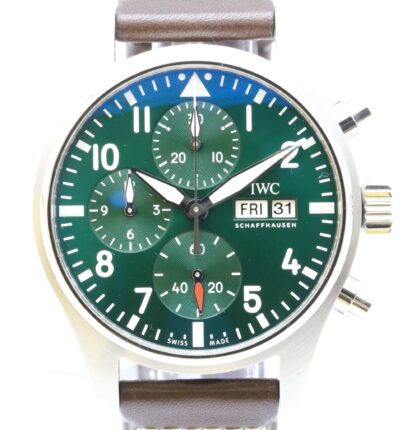IW388103 Pilot's Watch Chronograph Date Day Automatic Green Automatic Green Steel 41 - Image 2