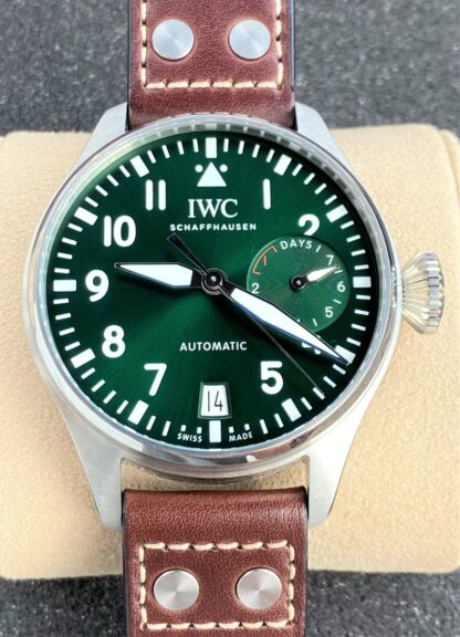 IW501015 Big Pilot's Watch Date Automatic Green  Automatic Green Steel 46.2