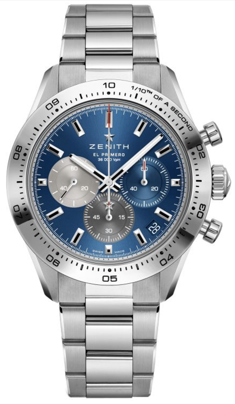 03.3114.3600/51.M3100 Chronomaster El Primero Sport Chronograph Blue Automatic Blue Steel 41