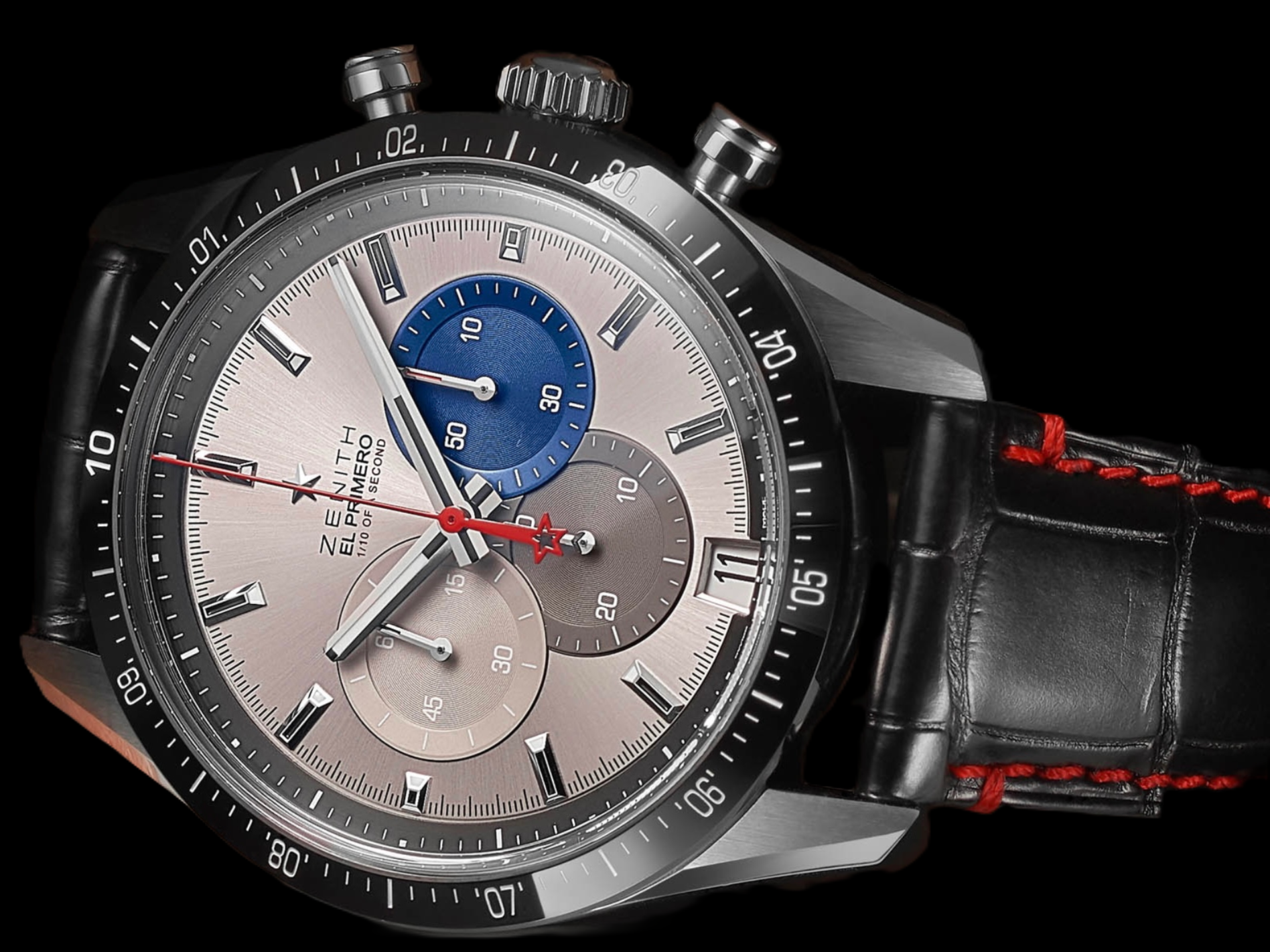 03.3001.3600/69.C816 Chronomaster 2 El Primero 50th Anniversary 1/10th Chronograph Automatic Limited Edition 50 Pcs. 42mm Automatic Silver Steel 42