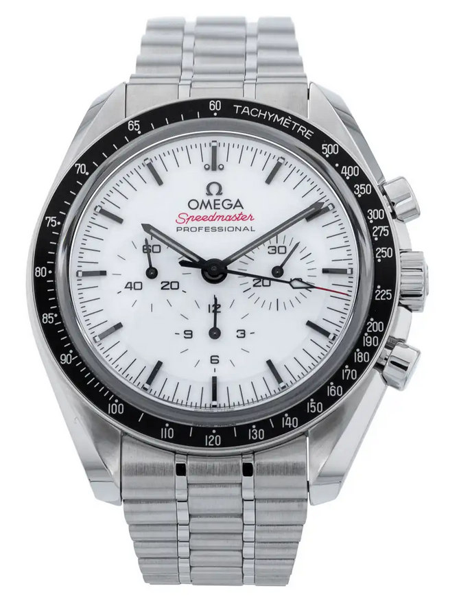 310.30.42.50.04.001 Speedmaster Moonwatch Professional Tachymeter Automatic Small Seconds 42mm Automatic White Steel 42