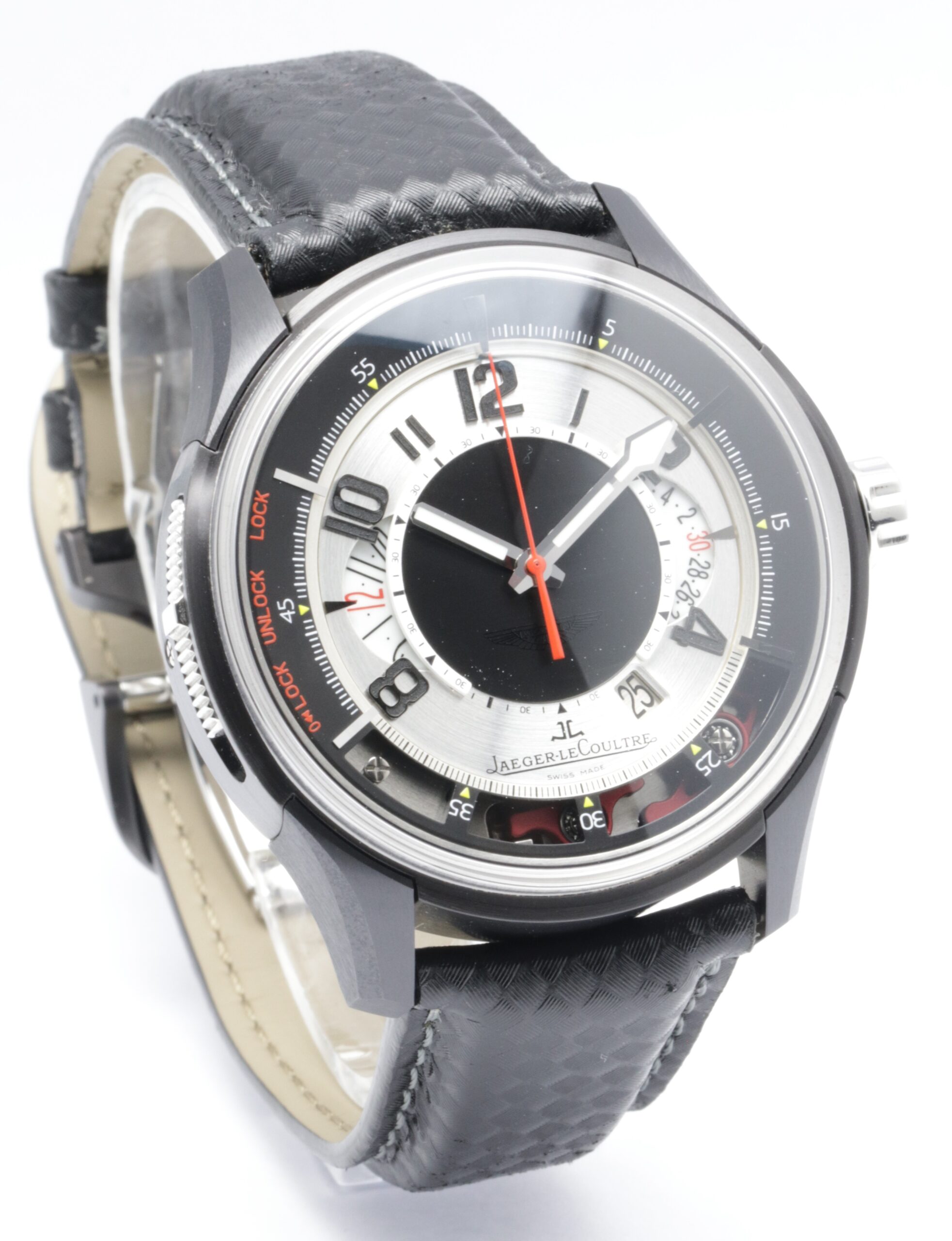 Q192T470 Jaeger-LeCoultre Black Titanium Date Limited Edition of 500 Pieces 44mm Automatic Black Titanium 44