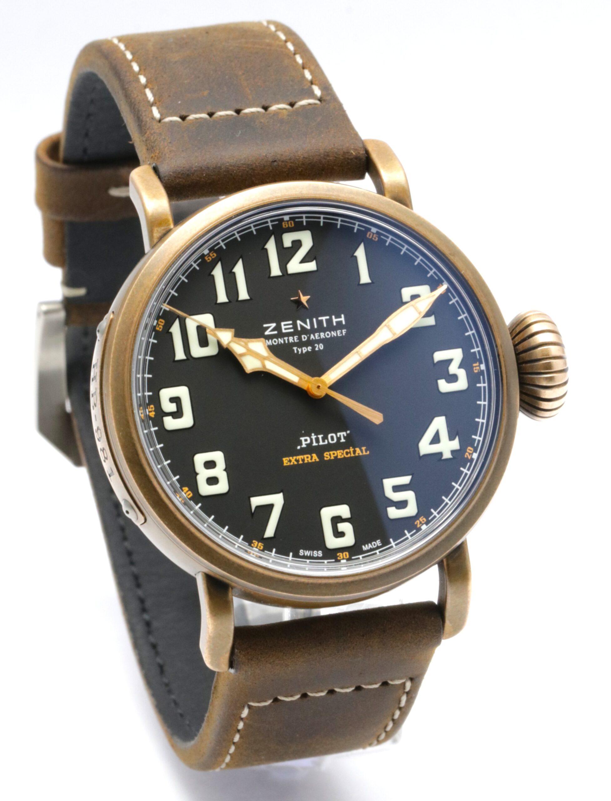 29.2430.679/21.C753 Pilot Type 20 Extra Automatic Elite Automatic Bronze Bronze 45