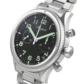 2057ST/92/3WU Type 20 XX Transatlantique Chronographe Automatic Automatic Black Steel 42