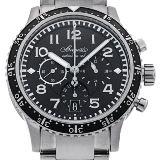 3810TI/H2/TZ9 Type XXI Transatlantique Flyback Automatic Black Automatic Black Titanium 42