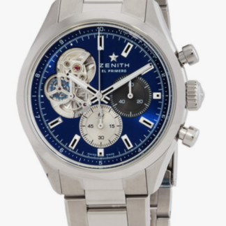03.3300.3604/51.M3300 Chronomaster El Primero Open 10th Chronograph Boutique Edition Automatic Blue Steel 39.5