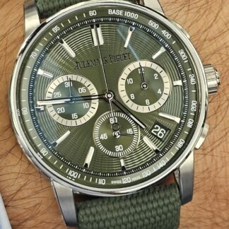 26393ST.OO.A056KB.01 Code 11.59 Selfwinding Chronograph Green Warranty Extension 2028 Automatic Green Steel 41