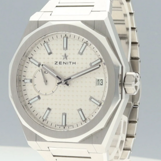 03.9300.3620/01.I001 Defy Skyline White Stainless Steel Date 41mm Automatic Transparent Steel 41