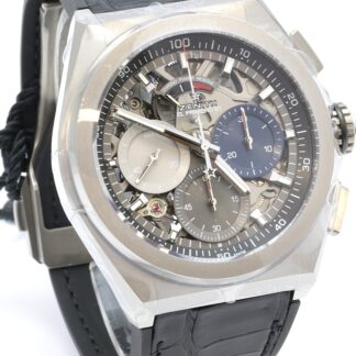 95.9012.9004/69.R582 El Primero 21 DEFY Titanium 50th Anniversary 1/100th Chronograph Limited edition 50 Pcs. Automatic 44mm Automatic Transparent Titanium 44