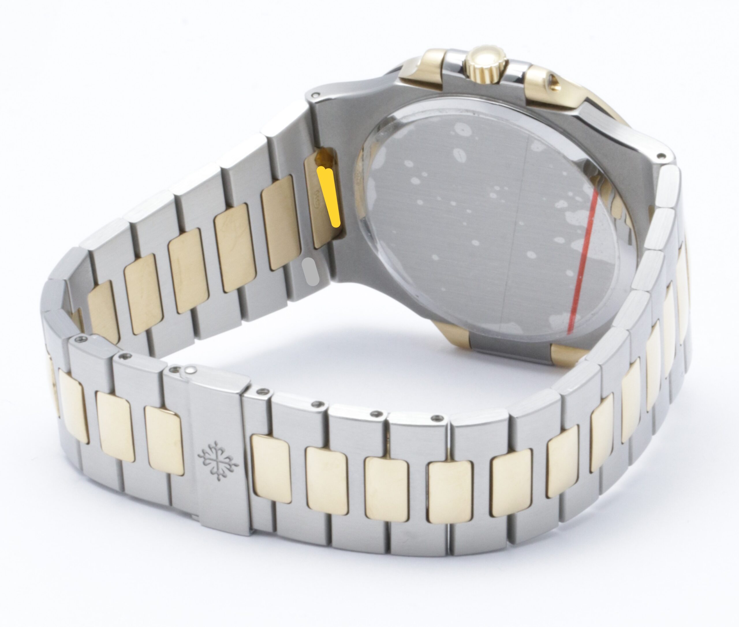 3700/11 Nautilus Date Self-Winding Gold Vintage Automatic Gold Gold/Steel 42 x 44 - Image 3