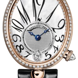 8918BR/58/964 D00D 3L Reine de Naples Automatic Mother of Pearls Diamonds Automatic Mother of pearl Rose gold 36.50 x 28.45