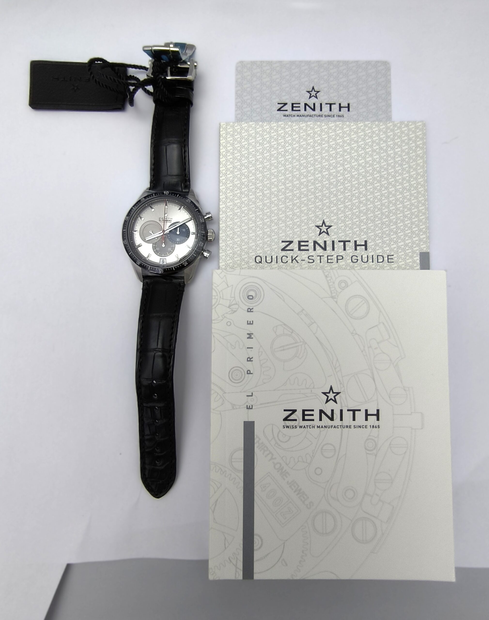 03.3001.3600/69.C816 Chronomaster 2 El Primero 50th Anniversary 1/10th Chronograph Automatic Limited Edition 50 Pcs. 42mm Automatic Silver Steel 42 - Image 3