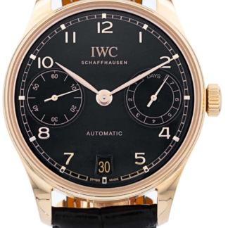 IW501707 Portugieser Automatic Black Date Red Gold 42mm Automatic Black Red gold 42