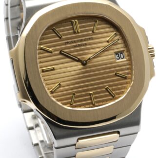 3700/11 Nautilus Date Self-Winding Gold Vintage Automatic Gold Gold/Steel 42 x 44