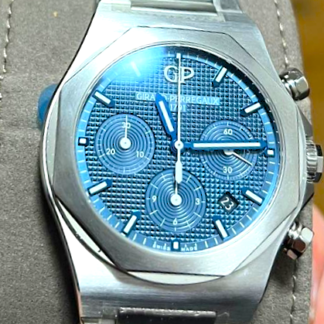 81020-11-431-11A Laureato Chronograph Blue Automatic Date 42mm Automatic Blue Steel 42