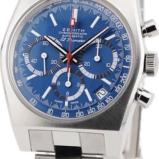 95.A3818.400/51.M3818 A3818 Chronomaster Revival Airweight Cover Girl Titanium Limited Edition 150 pcs. Revolution & The Rake  Automatic Blue Titanium 37