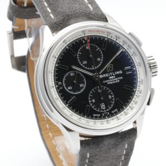 A1331535/BG97 Premier Chronograph 42 Men's Watch Black Automatic Date Stainless Steel Automatic Black Steel 42mm