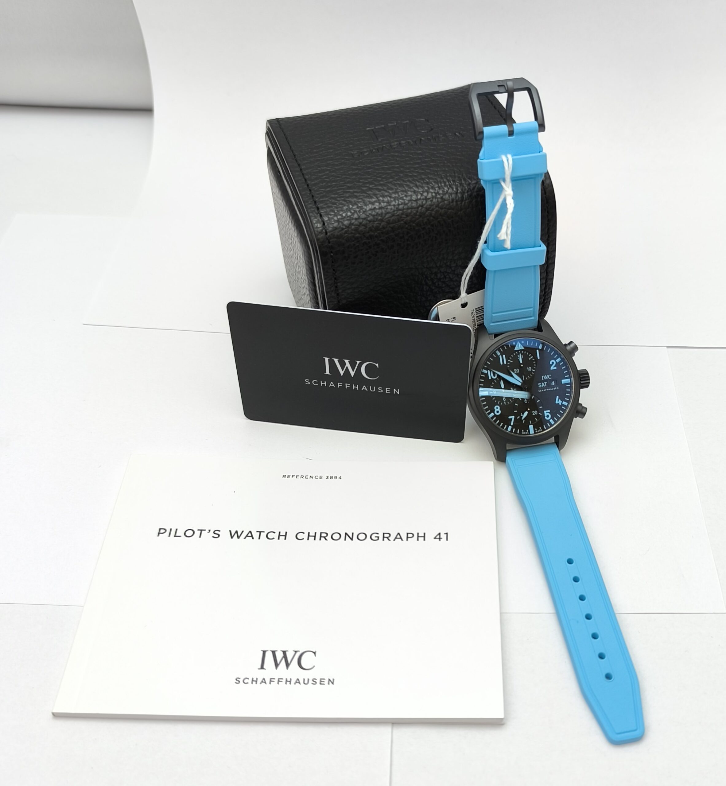 IW389411 Pilot's Watch Chronograph Date 41 George Russell Automatic Black Ceramic 41.9 - Image 4