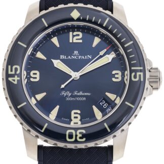 5010 12B40 O64A Fifty Fathoms Automatique Date Blue Automatic Blue Titanium 42.3