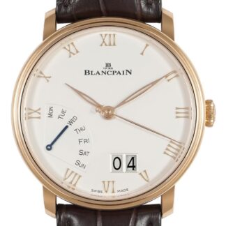 6668 3642 55B Villeret Date Retrograde Jour White Automatic 40mm Automatic White 40