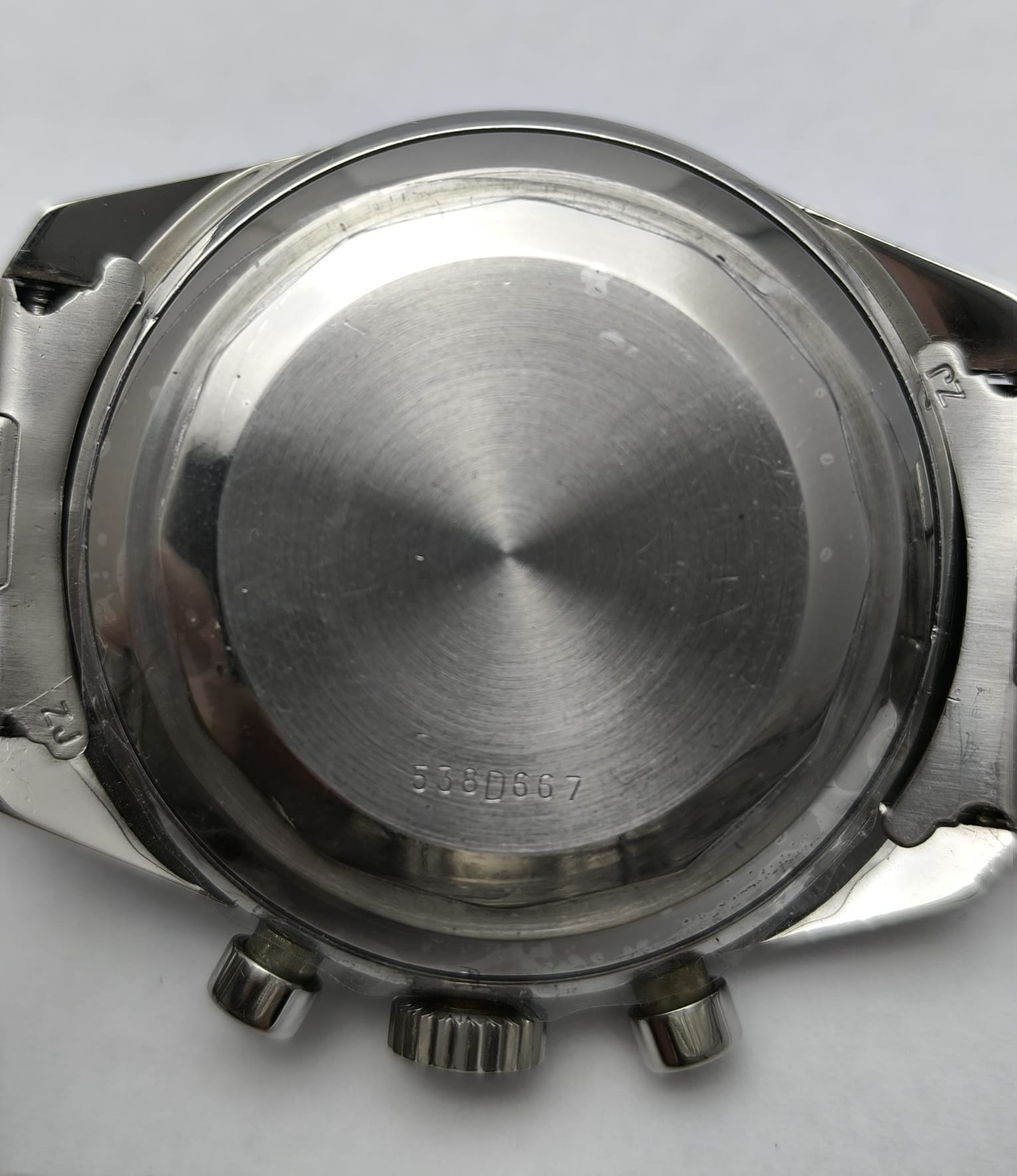 A386 Original Vintage A386 Mark 1 A over H Dial 538D667 3019 PHC Automatic El Primero Crown Small Circle Gay Frères Bracelet Limited Edition 500 pcs. Automatic Steel 40 - Image 5