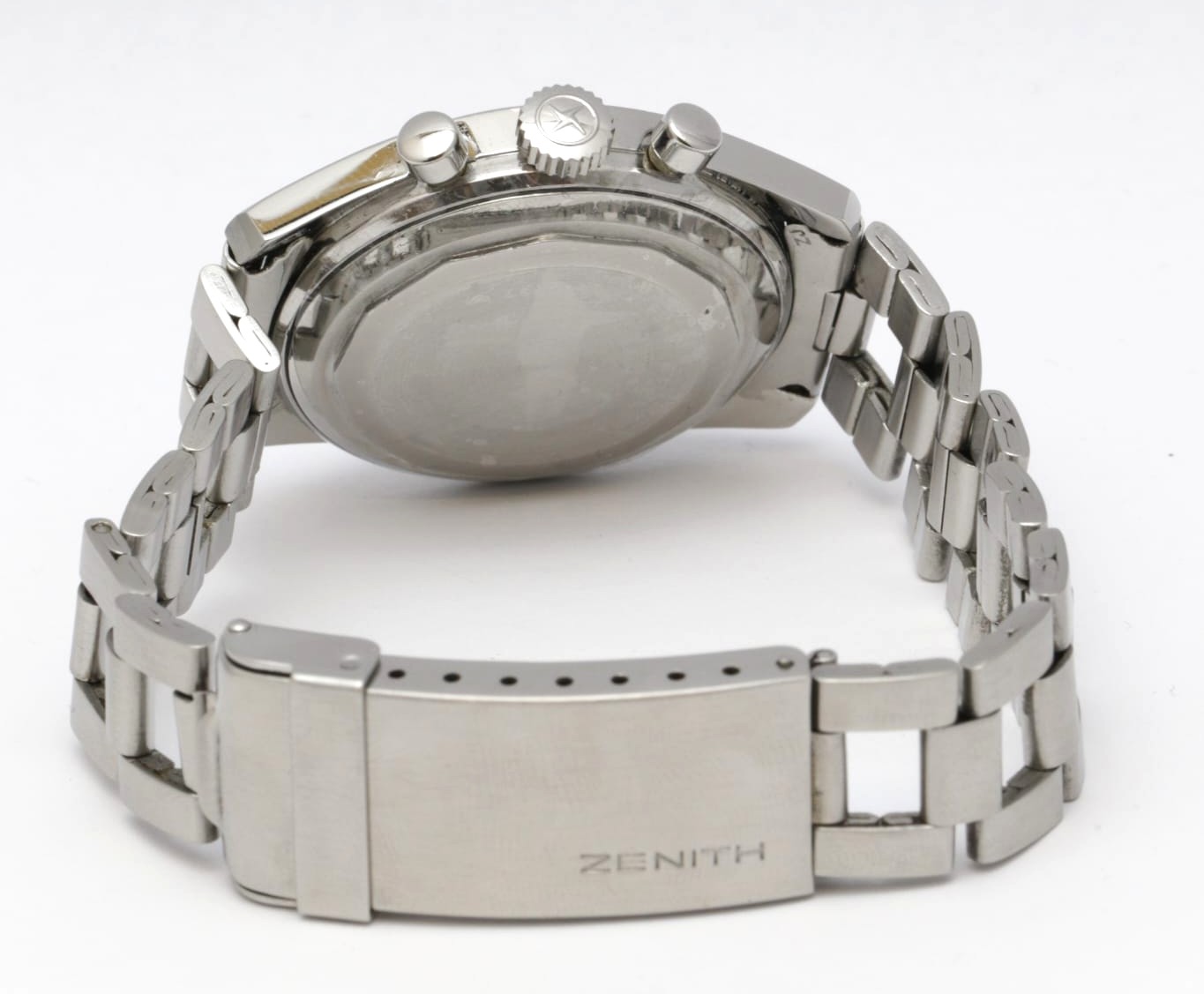 A386 Original Vintage A386 Mark 1 A over H Dial 538D667 3019 PHC Automatic El Primero Crown Small Circle Gay Frères Bracelet Limited Edition 500 pcs. Automatic Steel 40 - Image 6
