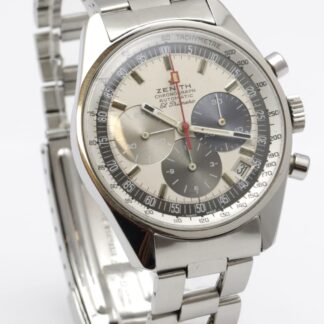 A386 Original Vintage A386 Mark 1 A over H Dial 538D667 3019 PHC Automatic El Primero Crown Small Circle Gay Frères Bracelet Limited Edition 500 pcs. Automatic Steel 40