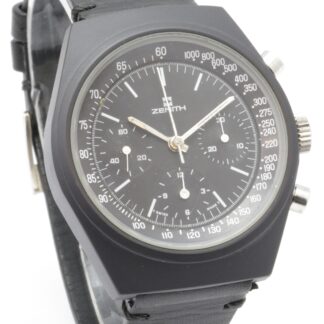 146HP Vintage Shadow Mistery Prototype 'P' 146HP Restored Manual winding Black Steel 41