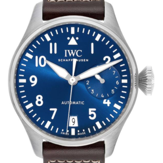 IW501002 Big Pilot Le Petit Prince Stainless Steel Blue Date 46.2mm Automatic Blue Steel 46.2