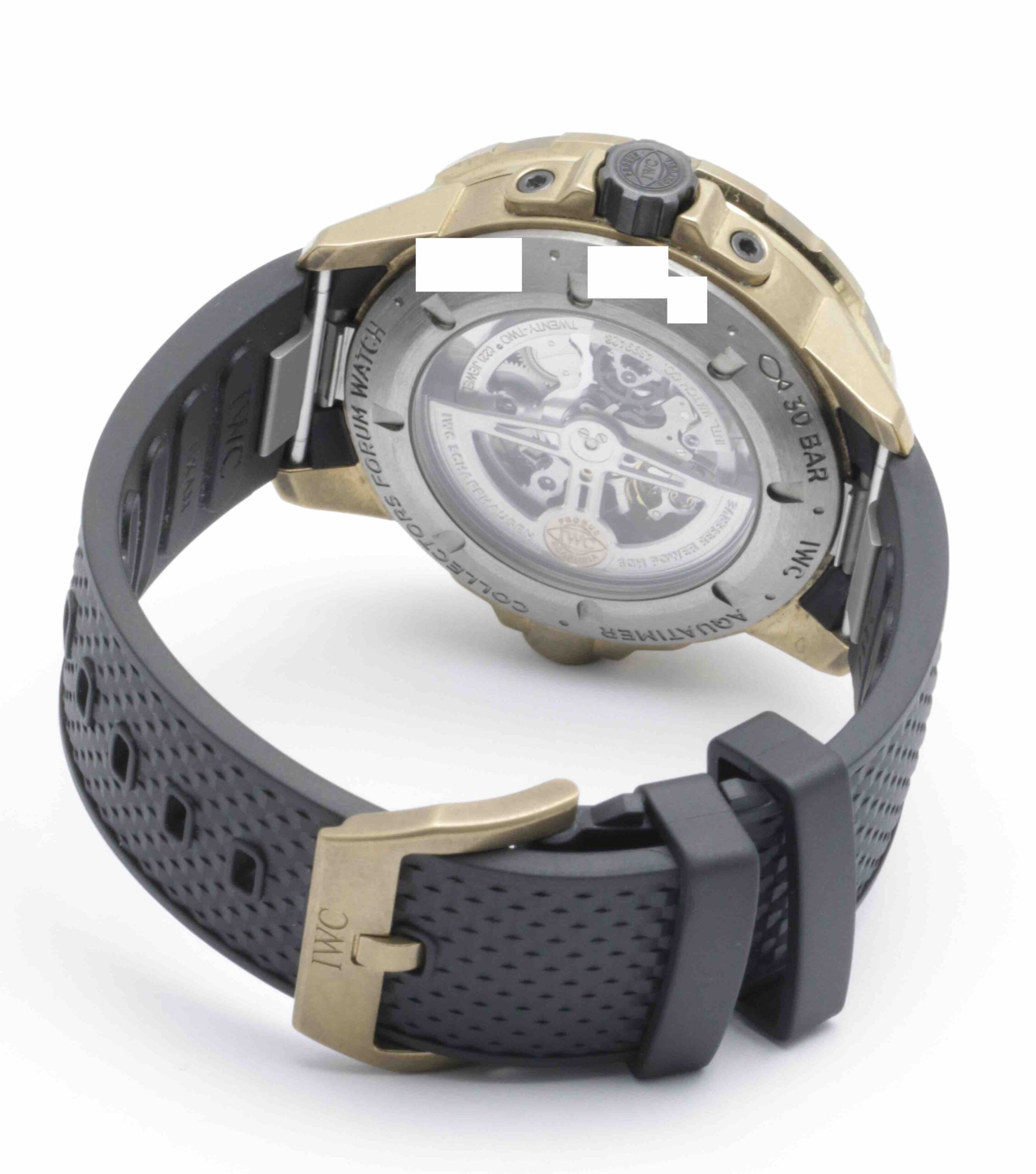 IW341001 Aquatimer Automatic Edition «Collectors Forum Watch» 250 pcs. LE Bronze Automatic Black Bronze 44 - Image 3